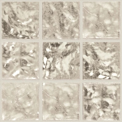 Platinum White Gold Mosaic